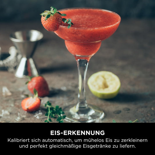 Ninja 2-in-1 Detect Power Mixer Pro TB301EU (Schwarz) – 1200 W, Krug & 2 Becher, für Smoothies, Frozen Drinks & Gemüse, Auto-IQ-Technologie.