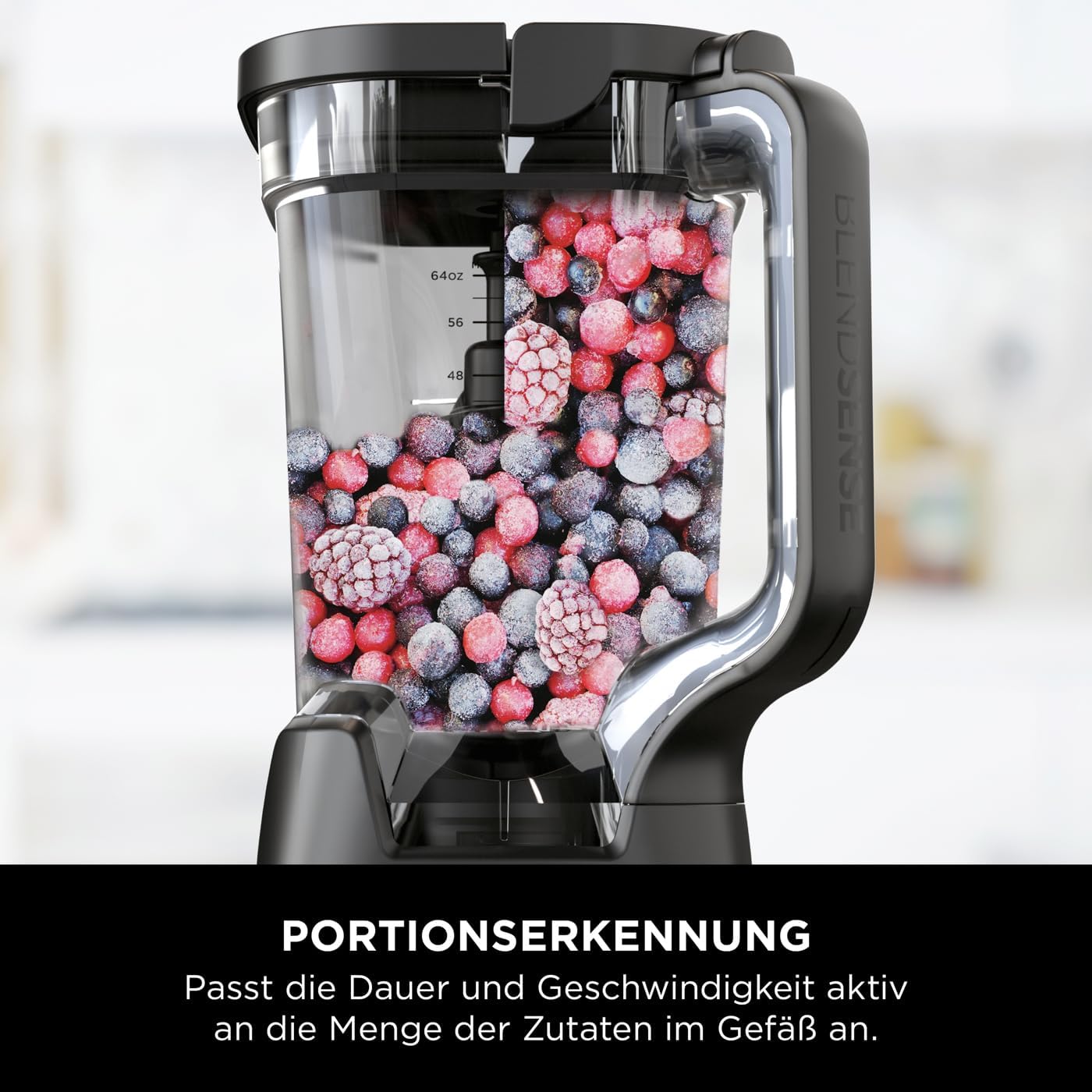 Ninja 2-in-1 Detect Power Mixer Pro TB301EU (Schwarz/Kupfer) – 1200 W, Krug & Becher-Set, kraftvoller Mixer für Smoothies & Frozen Drinks.