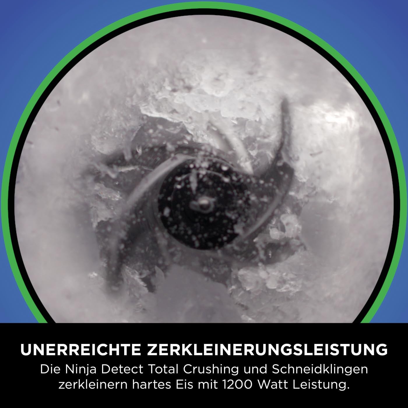 Ninja 2-in-1 Detect Power Mixer Pro TB301EU (Schwarz) – 1200 W, Krug & 2 Becher, für Smoothies, Frozen Drinks & Gemüse, Auto-IQ-Technologie.